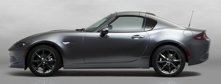 Mazda MX-5 RF revealed for NY – targa-roof fastback 464796