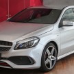 Mercedes-Benz A-Class 2016 facelift dilancar – A 180 ditambah dalam varian, harga bermula RM195k