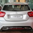 Mercedes-Benz A-Class 2016 facelift dilancar – A 180 ditambah dalam varian, harga bermula RM195k