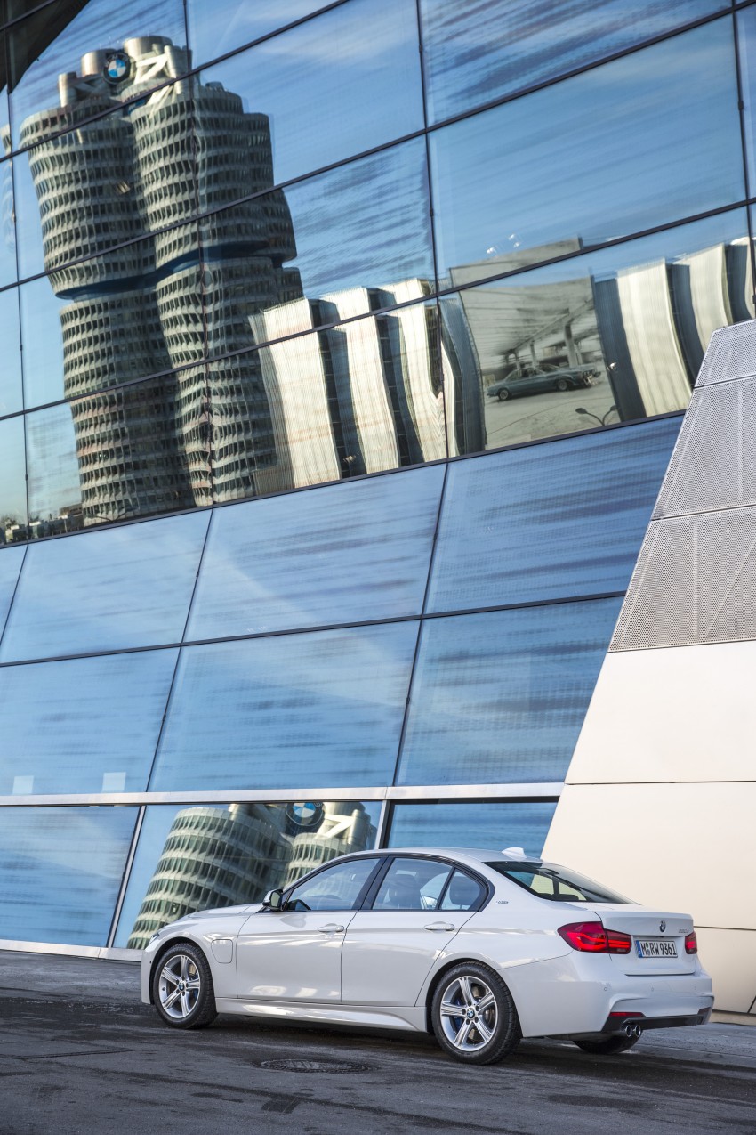 2016 BMW 330e iPerformance – production car finally debuts this year featuring 2.0 turbo hybrid system 465635