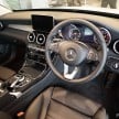 GALLERY: W205 Mercedes-Benz C180 Avantgarde and C300 AMG Line in Malaysian showroom, from RM229k