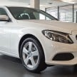 GALLERY: W205 Mercedes-Benz C180 Avantgarde and C300 AMG Line in Malaysian showroom, from RM229k