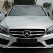 GALLERY: W205 Mercedes-Benz C180 Avantgarde and C300 AMG Line in Malaysian showroom, from RM229k