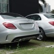 GALLERY: W205 Mercedes-Benz C180 Avantgarde and C300 AMG Line in Malaysian showroom, from RM229k