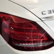 GALLERY: W205 Mercedes-Benz C180 Avantgarde and C300 AMG Line in Malaysian showroom, from RM229k