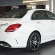 GALLERY: W205 Mercedes-Benz C180 Avantgarde and C300 AMG Line in Malaysian showroom, from RM229k