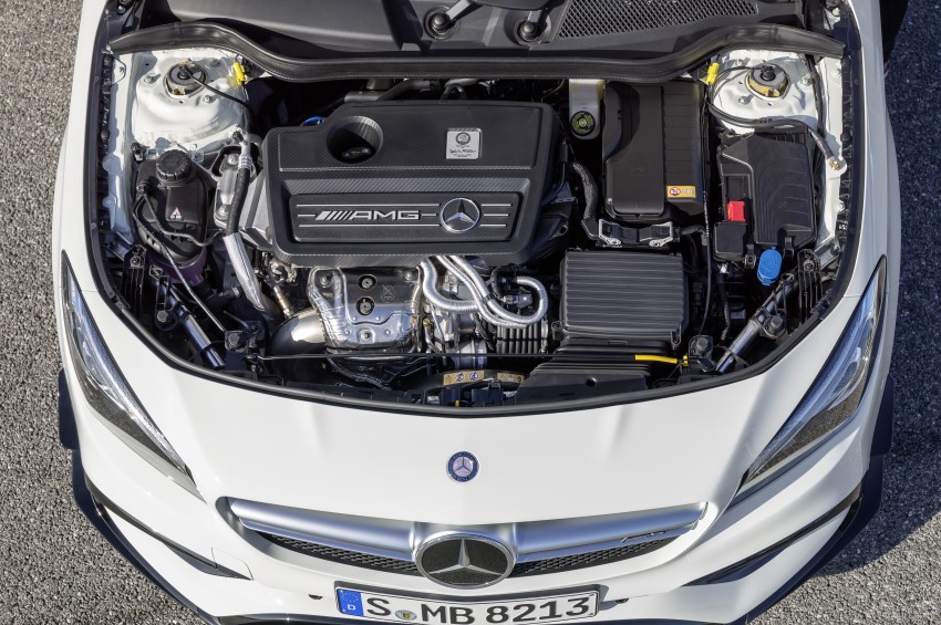Mercedes-AMG CLA45 facelift diperkenalkan dengan enjin lebih berkuasa dan penambahan ciri baharu 461552