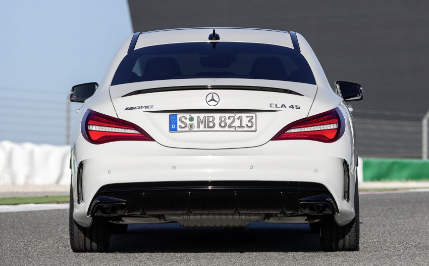 Mercedes-AMG CLA45 facelift diperkenalkan dengan enjin lebih berkuasa dan penambahan ciri baharu 461549