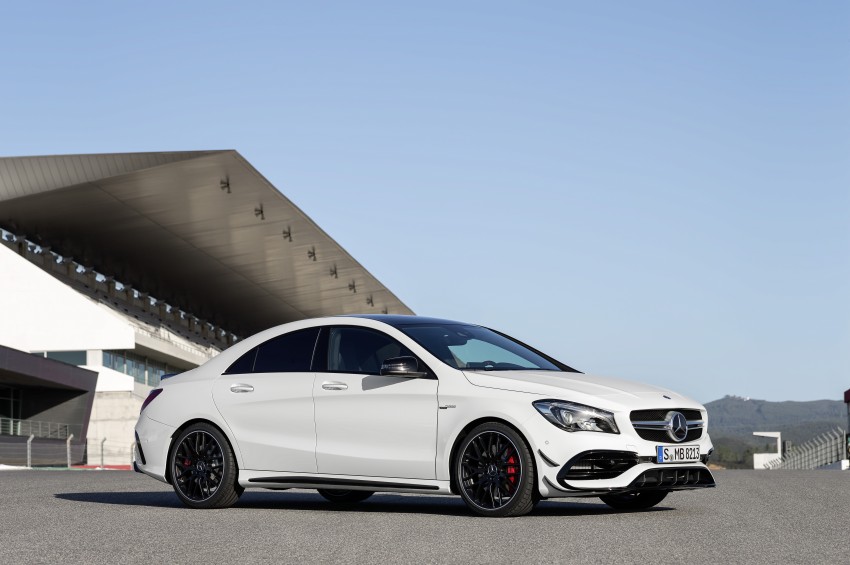 Mercedes-AMG CLA45 facelift diperkenalkan dengan enjin lebih berkuasa dan penambahan ciri baharu 461545