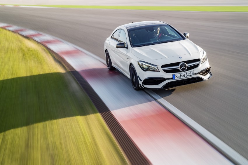 Mercedes-AMG CLA45 facelift diperkenalkan dengan enjin lebih berkuasa dan penambahan ciri baharu 461543