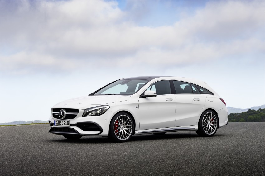 Mercedes-AMG CLA45 facelift diperkenalkan dengan enjin lebih berkuasa dan penambahan ciri baharu 461534