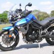 2015 Triumph Tiger XRx Low – low, certainly not slow