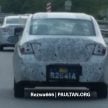 SPYSHOTS: 2016 Proton Saga, Perdana spotted again