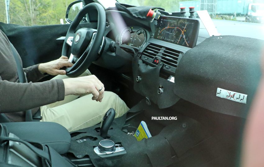 SPYSHOTS: G01 BMW X3 shows us its new interior 485461