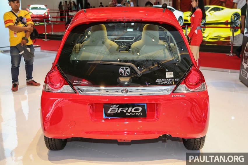 IIMS 2016: Honda Brio Satya facelift, tampil varian RS 473503