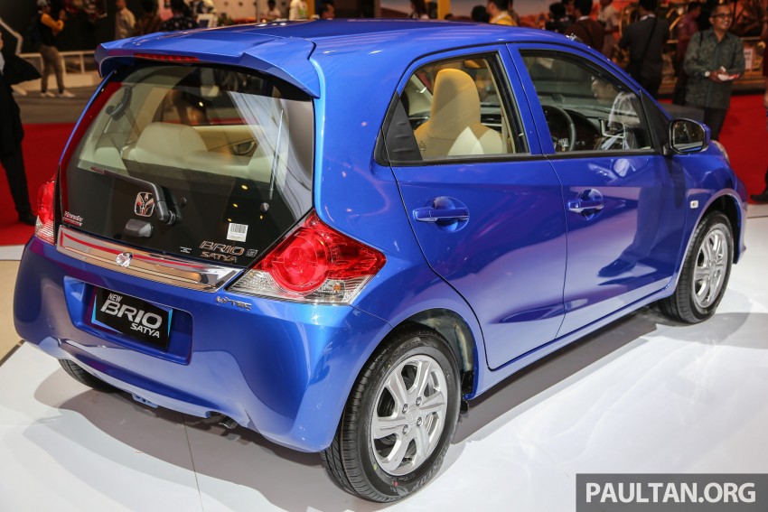 IIMS 2016: Honda Brio Satya facelift, tampil varian RS 473508