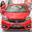 IIMS 2016: Honda Brio Satya facelift, tampil varian RS