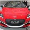 Honda CR-Z Alpha Final Label – sport hybrid bows out