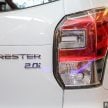 2016 Subaru Forester facelift launched in Malaysia, from RM140k – two NA CKD variants, one turbo CBU