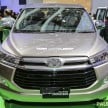 IIMS 2016: New Toyota Innova – 6-seat Type Q detailed
