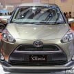 IIMS 2016: Toyota Sienta MPV launched – RM69k-88k