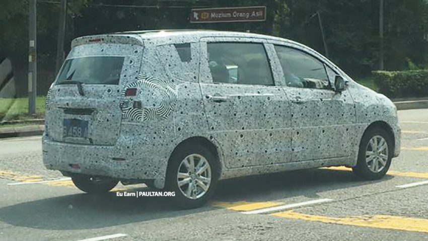 SPYSHOTS: More pics of Proton’s Suzuki Ertiga MPV 484863