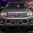 Toyota Hilux 2016 dilancar untuk pasaran M’sia