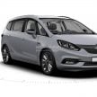 2017 Opel Zafira facelift leaked in online configurator