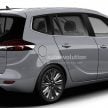 2017 Opel Zafira facelift leaked in online configurator