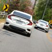 PANDU UJI: Honda Civic 1.8 dan 1.5 VTEC Turbo 2016 – peningkatan bagi gen-10 yang lebih memuaskan?