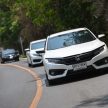 PANDU UJI: Honda Civic 1.8 dan 1.5 VTEC Turbo 2016 – peningkatan bagi gen-10 yang lebih memuaskan?