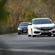 PANDU UJI: Honda Civic 1.8 dan 1.5 VTEC Turbo 2016 – peningkatan bagi gen-10 yang lebih memuaskan?