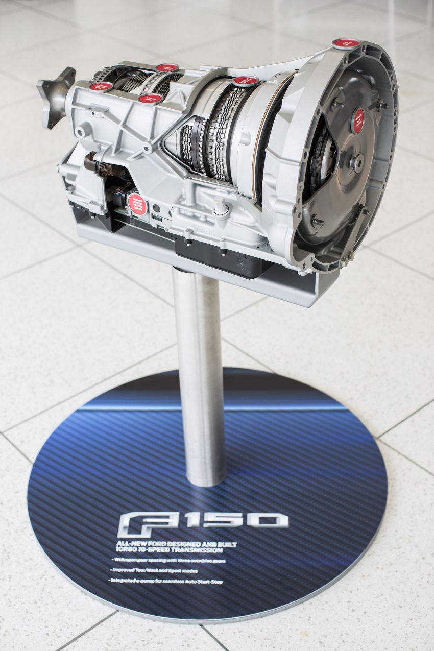Enjin V6 3.5 liter EcoBoost dan kotak gear automatik 10-kelajuan baharu bakal memacu trak Ford F-150 2017 487855