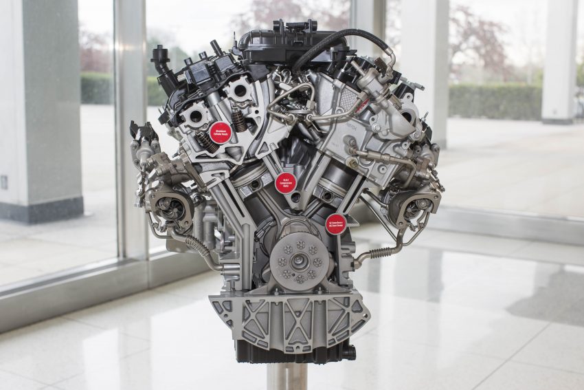 Enjin V6 3.5 liter EcoBoost dan kotak gear automatik 10-kelajuan baharu bakal memacu trak Ford F-150 2017 487861