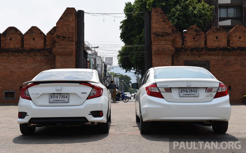 GALLERY: Honda Civic – 10th-gen FC vs 9th-gen FB 493038