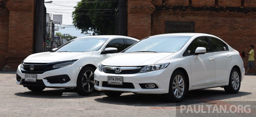 GALLERY: Honda Civic – 10th-gen FC vs 9th-gen FB 493039