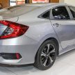 Honda Civic 2016 di Malaysia – tiga varian diperincikan