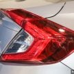 2016 Honda Civic in Malaysia – three variants detailed