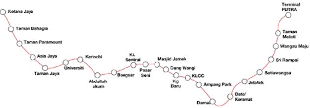 Kelana Jaya LRT Line Extension Innovia System map-01