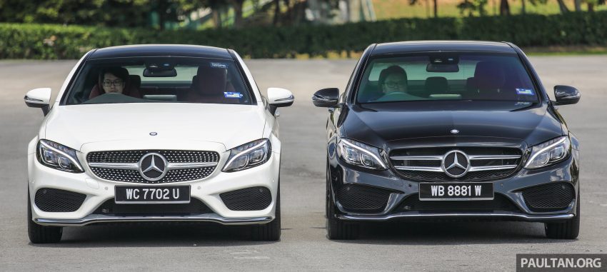 GALLERY: Mercedes-Benz C300 Coupe vs sedan 495909