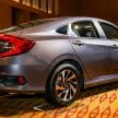 2016 Honda Civic FC 1.8 S, 1.5 Turbo, 1.5 Turbo Premium – specs and equipment in a nutshell
