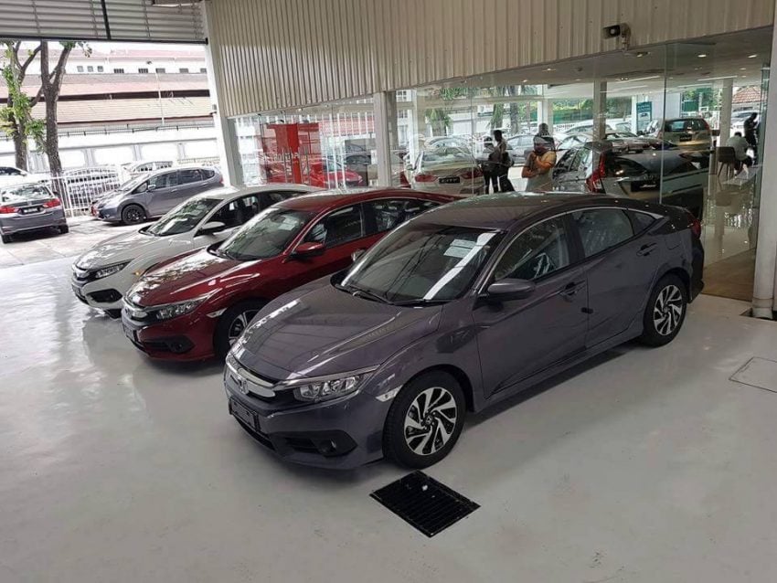 2016 Honda Civic spotted in Malaysian showrooms 504539