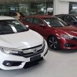 2016 Honda Civic spotted in Malaysian showrooms