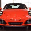 Porsche 911 facelift launched – Carrera, Carrera S and Carrera 4S, new 3.0 litre turbo flat-six, from RM870k