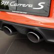 Porsche 911 facelift launched – Carrera, Carrera S and Carrera 4S, new 3.0 litre turbo flat-six, from RM870k