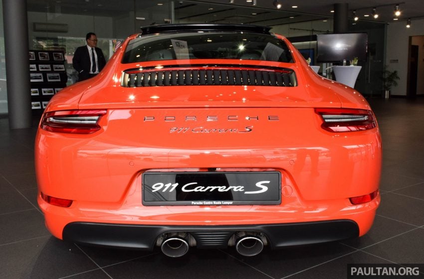 Porsche 911 facelift launched – Carrera, Carrera S and Carrera 4S, new 3.0 litre turbo flat-six, from RM870k 510017