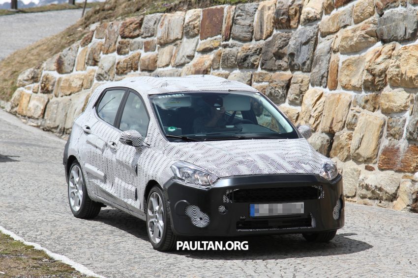 SPIED: 2017 Ford Fiesta caught in production body 505256