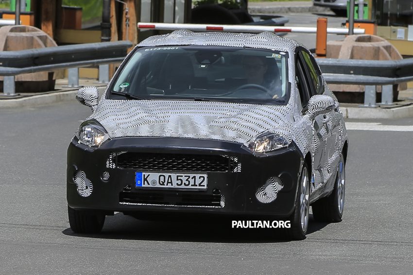 SPIED: 2017 Ford Fiesta caught in production body 504725