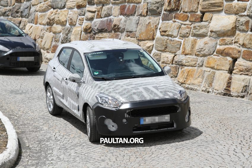 SPIED: 2017 Ford Fiesta caught in production body 505249