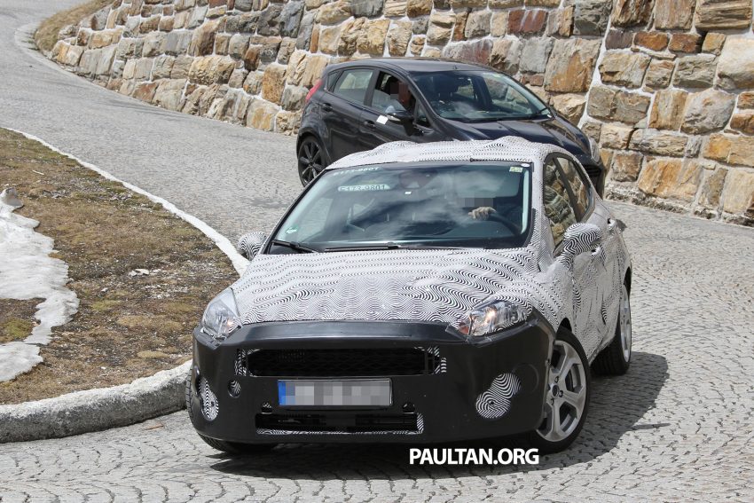 SPIED: 2017 Ford Fiesta caught in production body 505255